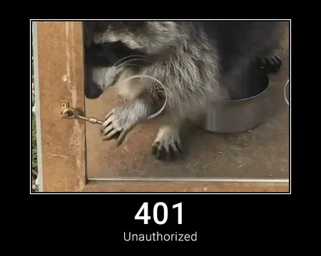 401 Unauthorized
