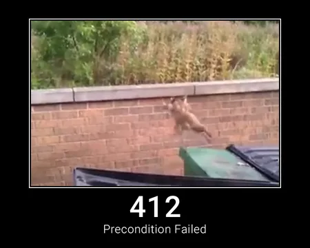 412 Precondition Failed