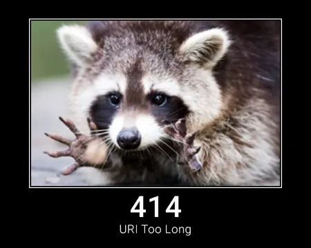 414 URI Too Long