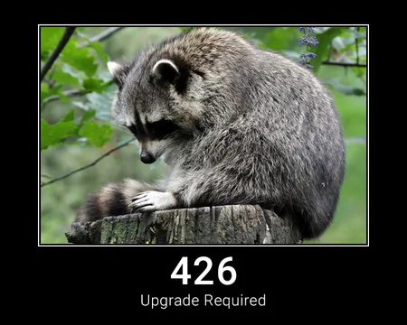 426 Upgrade Required