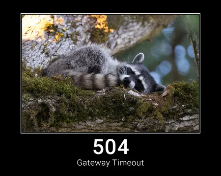 504 Gateway Timeout