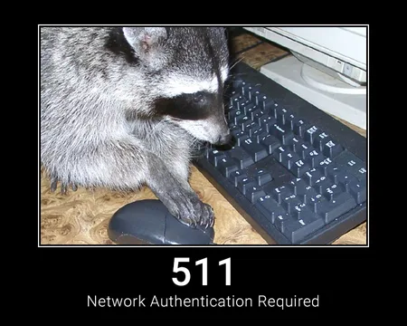 511 Network Authentication Required